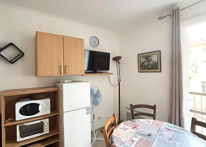 Confortable Avec Wifi, Parking, Proche Thermes Et Centre D'amelie-les-bains - Fr-1-703-62 Lägenhet